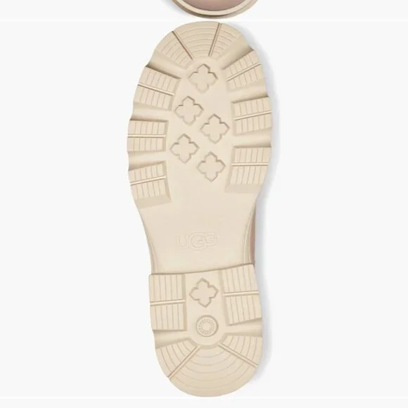 UGG Brisbane Waterproof Platform Chelsea Boot - Sea Salt 7 - Picture 6 of 11